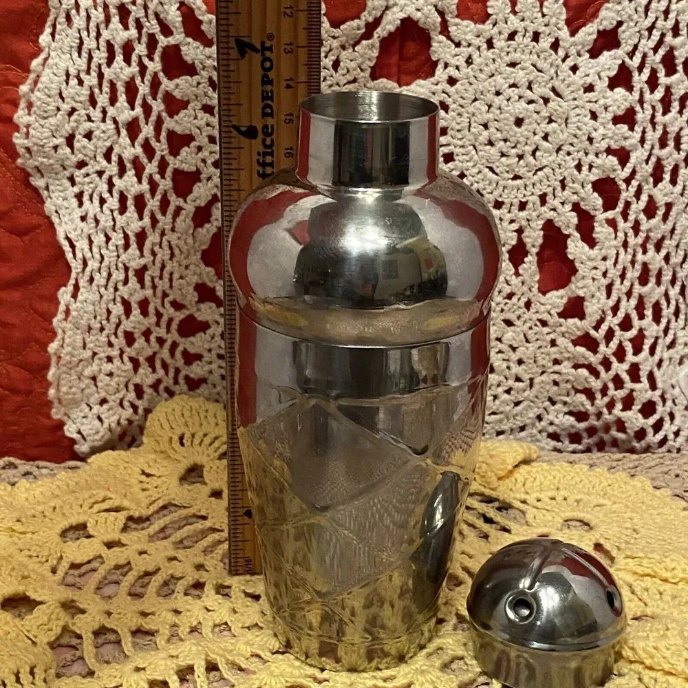 Stainless Steal Cocktail Shaker by Pier 1 Imports 7.5